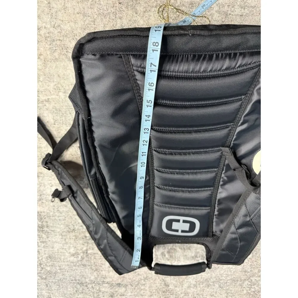 OGIO Metro Computer Laptop Backpack, Black AB Embroidery NWOT